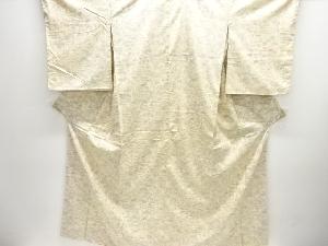 家屋風景模様織り出し西陣お召着物